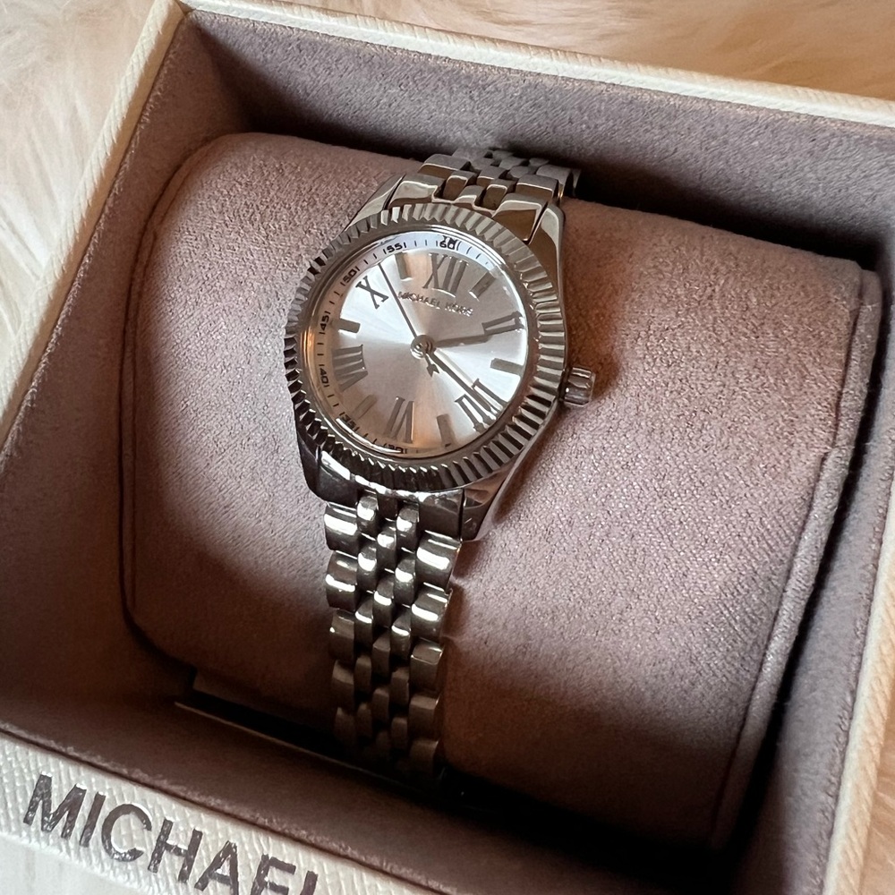 Michael Kors Silver Dainty Watch